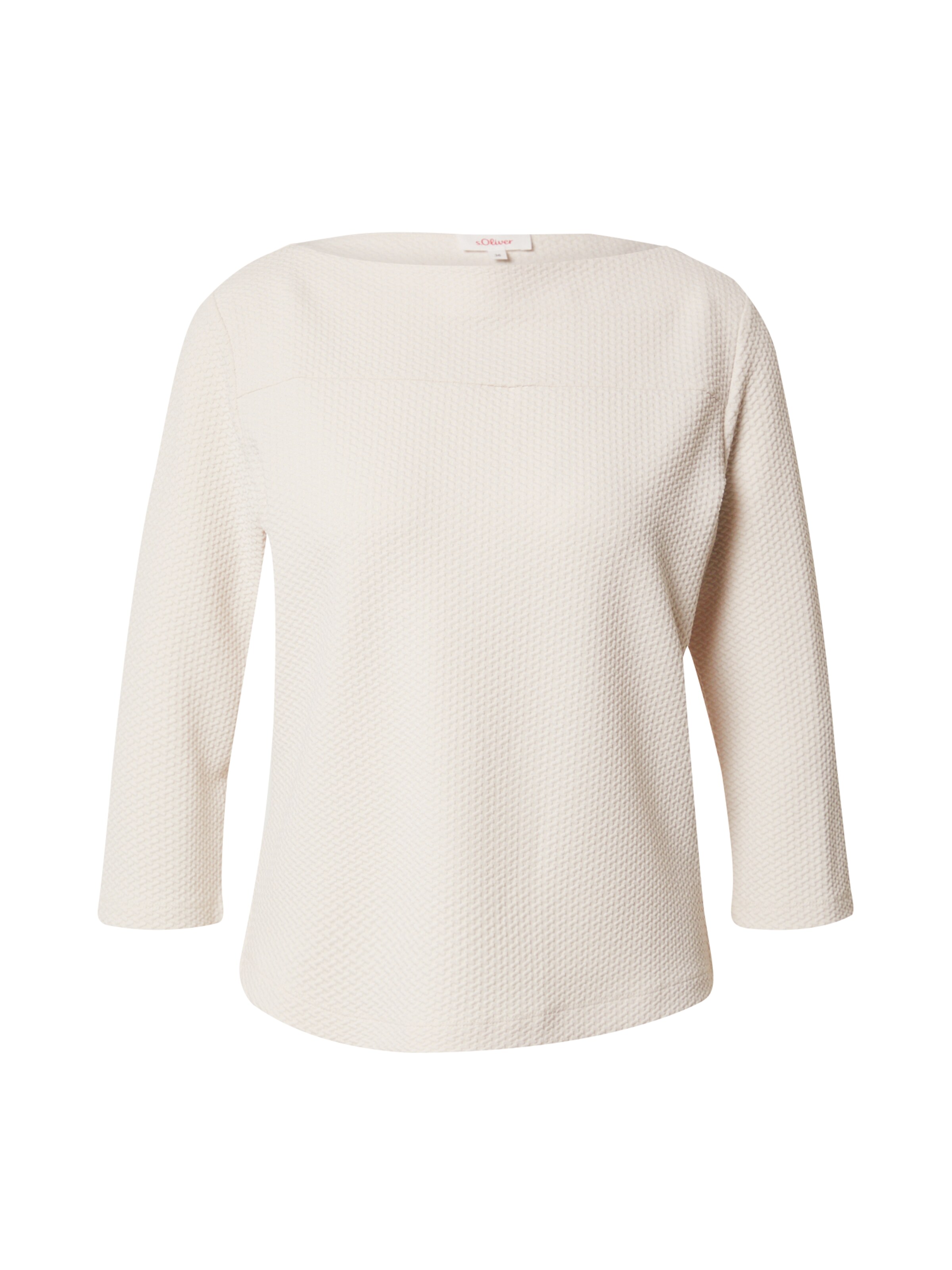s.Oliver Sweater in Beige: front
