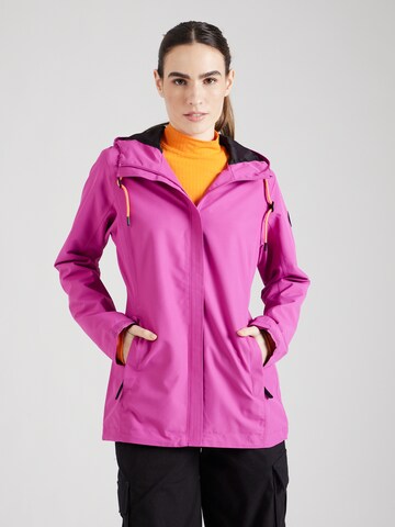 ICEPEAK Outdoor Jacket 'Adenau' in Purple: front