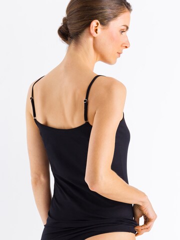 Hanro Top ' Cotton Sensation ' in Zwart