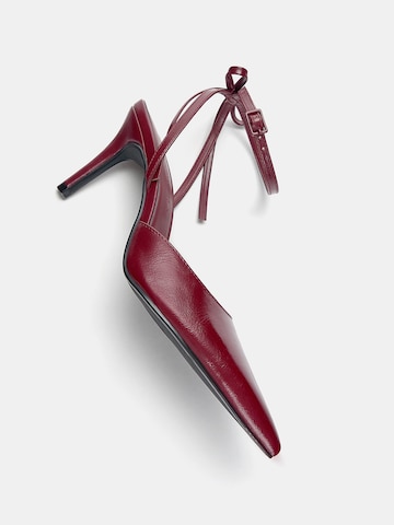 Escarpins Pull&Bear en rouge