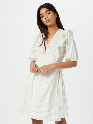 Soft Rebels Dress 'Vickie' in White: front