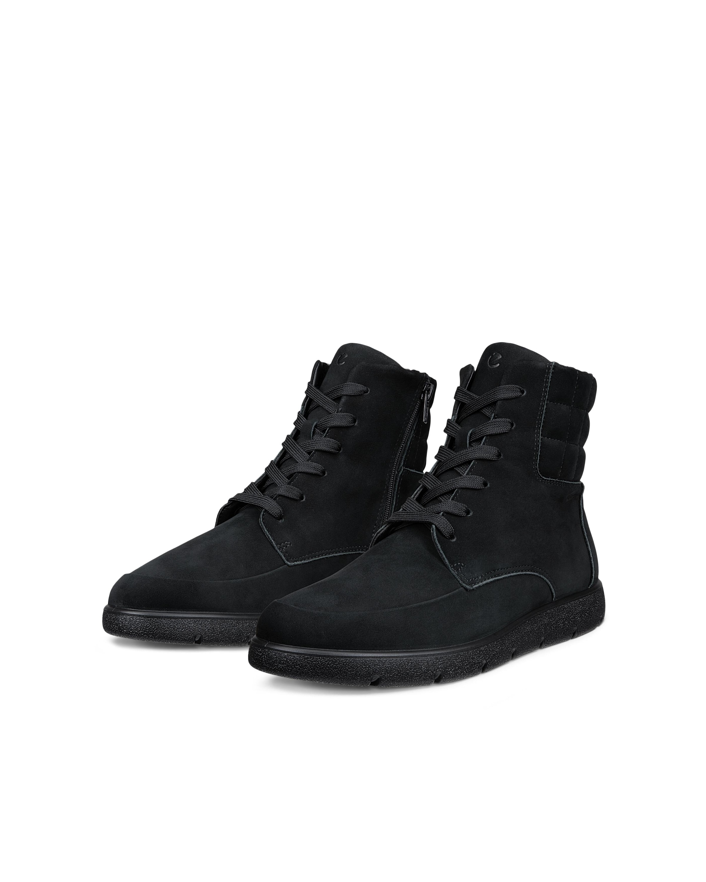ECCO Schnürstiefelette in Schwarz