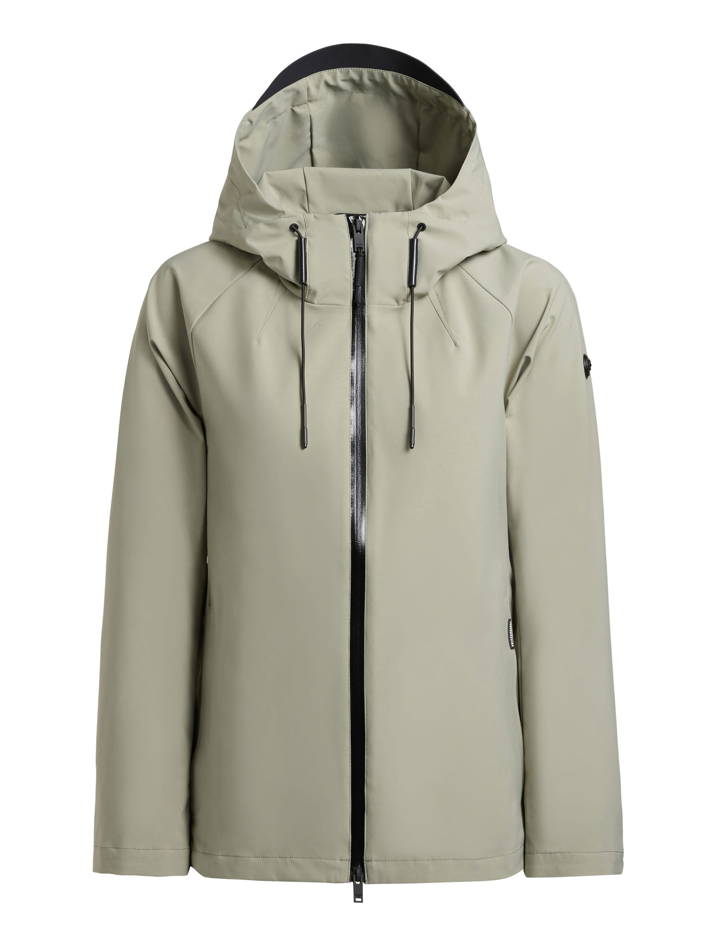 khujo Jacke 'WREM ' in Grün: Vorderseite