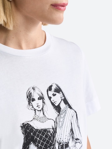 Rich & Royal T-Shirt in Weiß