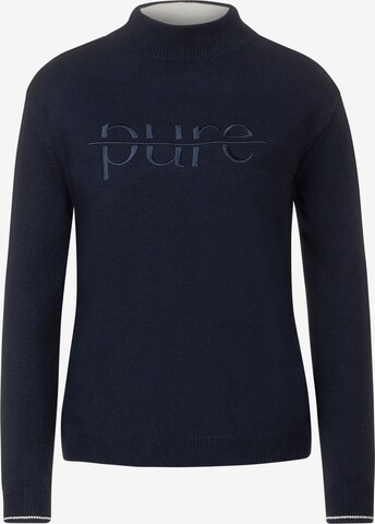 STREET ONE Sweater in Blue: front