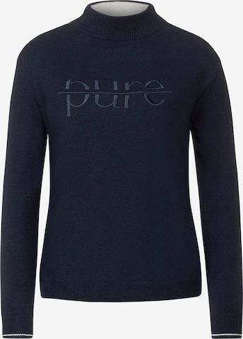 STREET ONE - Pullover em azul: frente