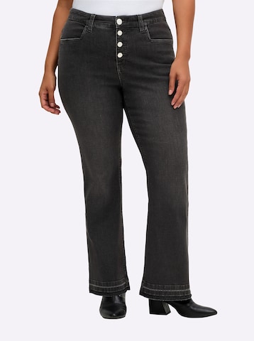 SHEEGO Bootcut Jeans in Grau: Vorderseite