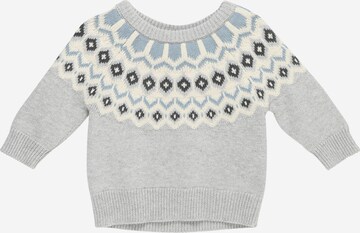 GAP Sweater 'FAIRISLE' in Grey: front