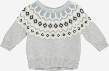 GAP Sweater 'FAIRISLE' in Grey: front