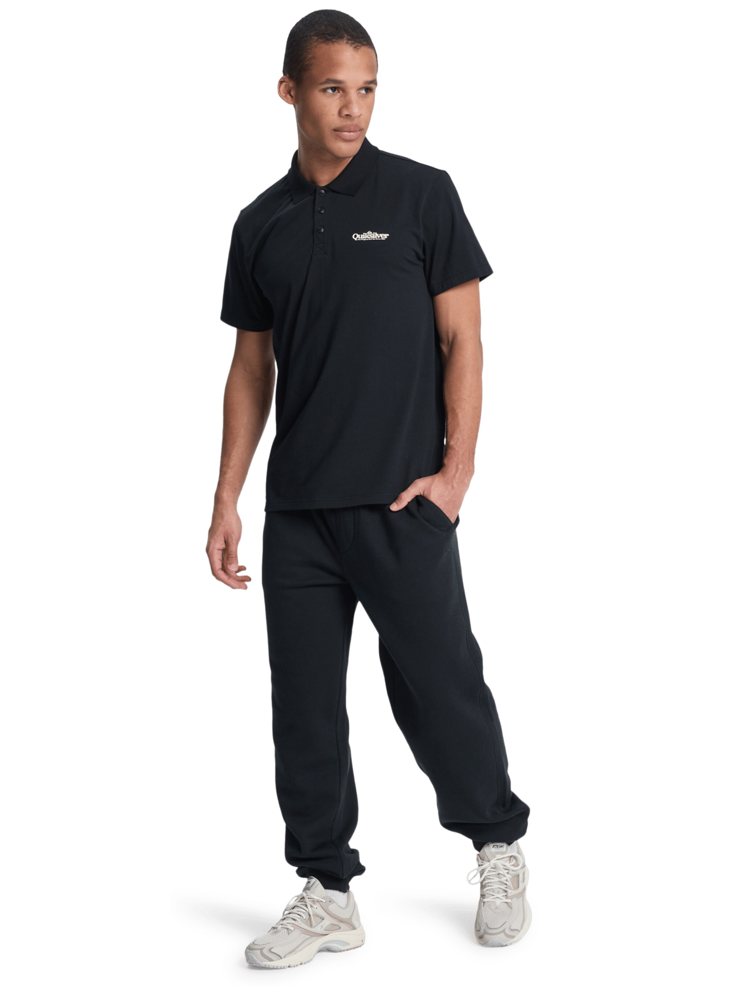 Loosefit Pantalon 'Salt Water' QUIKSILVER en noir