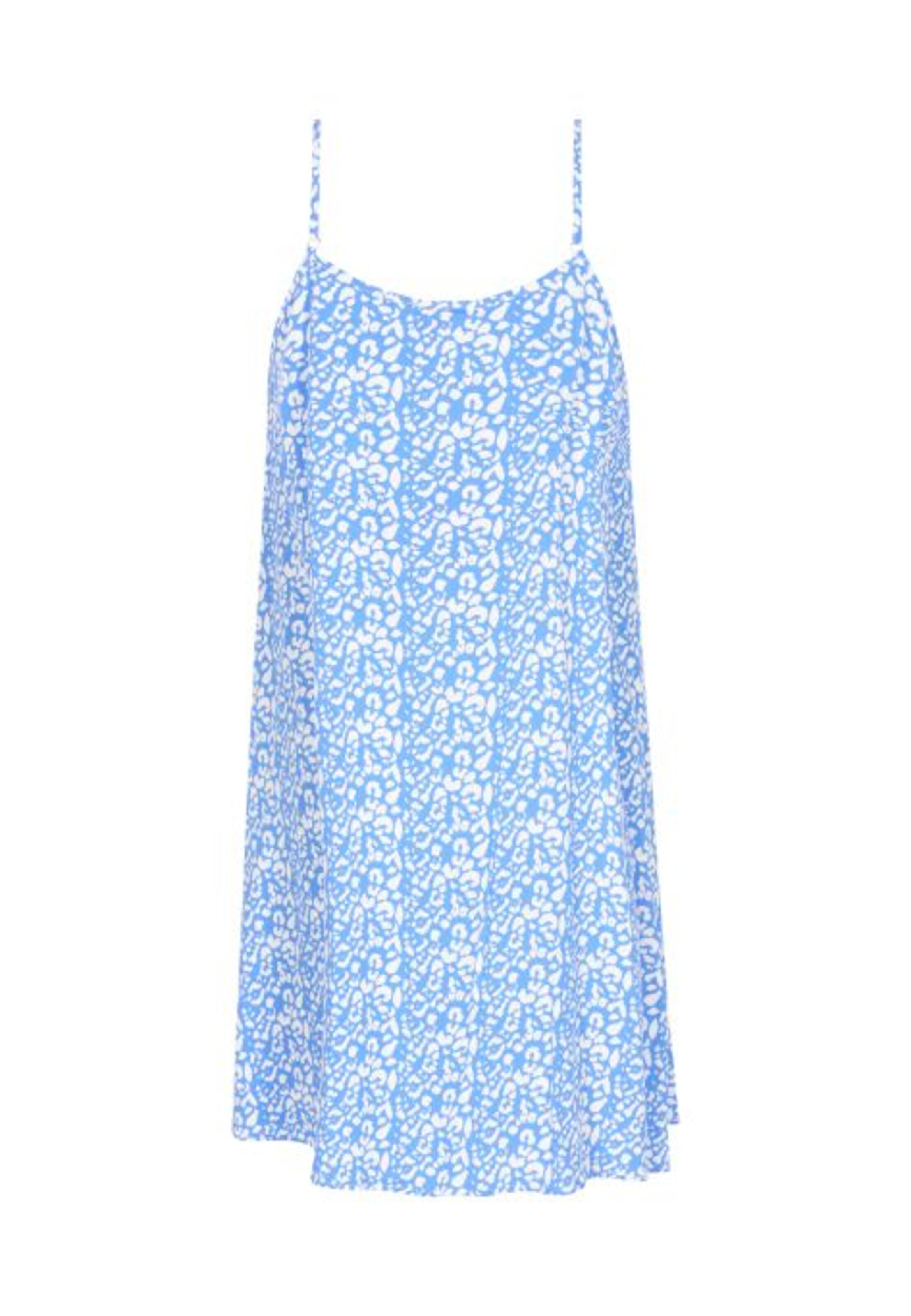 swirly - Vestido de verão em azul