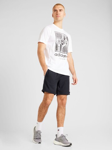 T-Shirt 'GFX' ADIDAS ORIGINALS en blanc