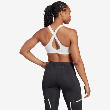 ADIDAS SPORTSWEAR Bustier Sport-BH in Weiß