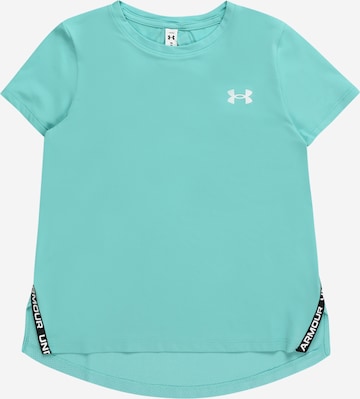 UNDER ARMOUR Funkcionális felső - zöld: elől