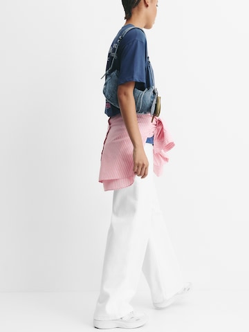 Maglietta 'TELEFONO' di Pull&Bear in blu
