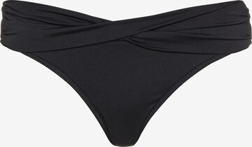 Seafolly Bikini Bottoms in Black: front