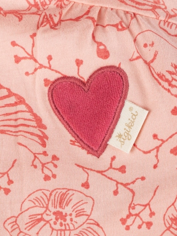 SIGIKID Übergangsjacke 'Wendejacke wattiert Pink Birds' in Pink