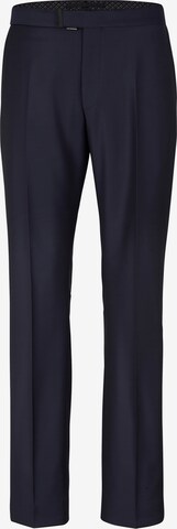 Coupe slim Pantalon à plis ' Bask ' JOOP! en bleu : devant
