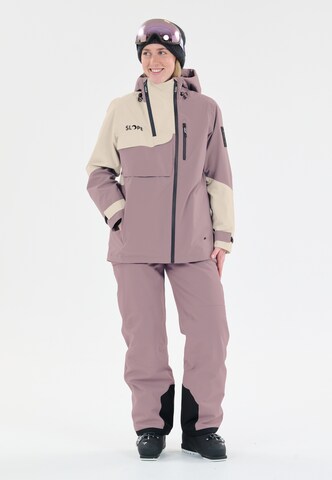 SLOPE Weatherproof jacket 'Zuko' in Purple