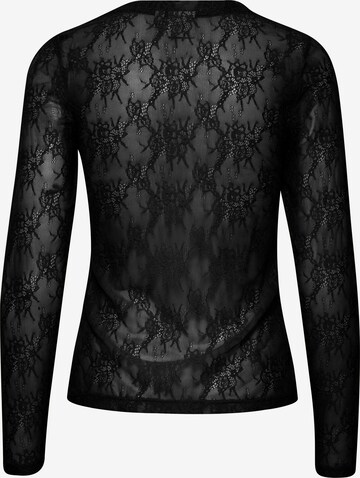 Camicia da donna 'JOURNEE' di ICHI in nero