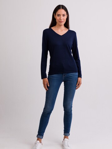 Pull-over CASH-MERE.CH en bleu