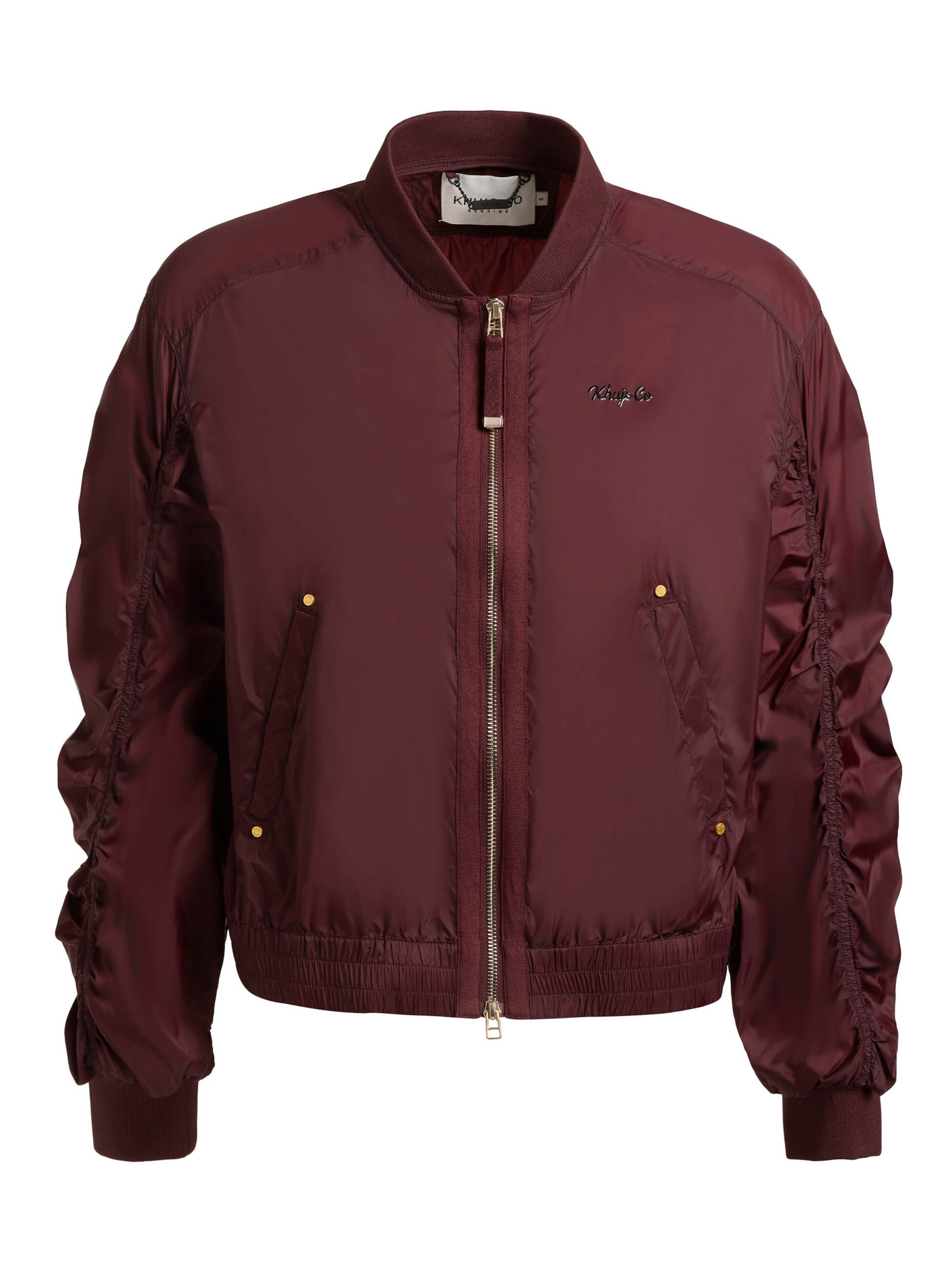 khujo Φθινοπωρινό και ανοιξιάτικο μπουφάν 'Tuvay' σε κόκκινο: μπροστά