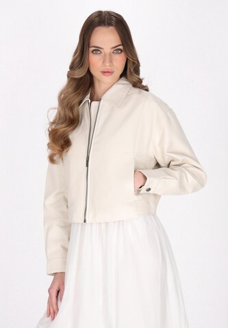 DreiMaster Vintage Between-season jacket in White: front