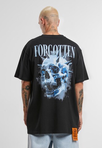 Forgotten Faces - Camiseta 'Punk Skull' en negro: frente
