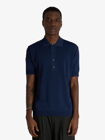 LOW BRAND Shirt in Blauw: voorkant