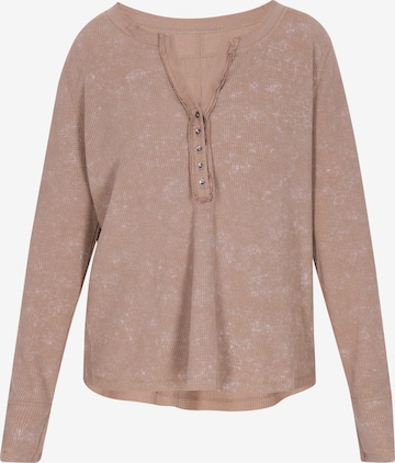 usha BLUE LABELMajica - smeđa boja: prednji dio