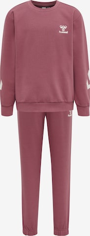 Hummel Joggingpak 'VENTI' in Lila: voorkant