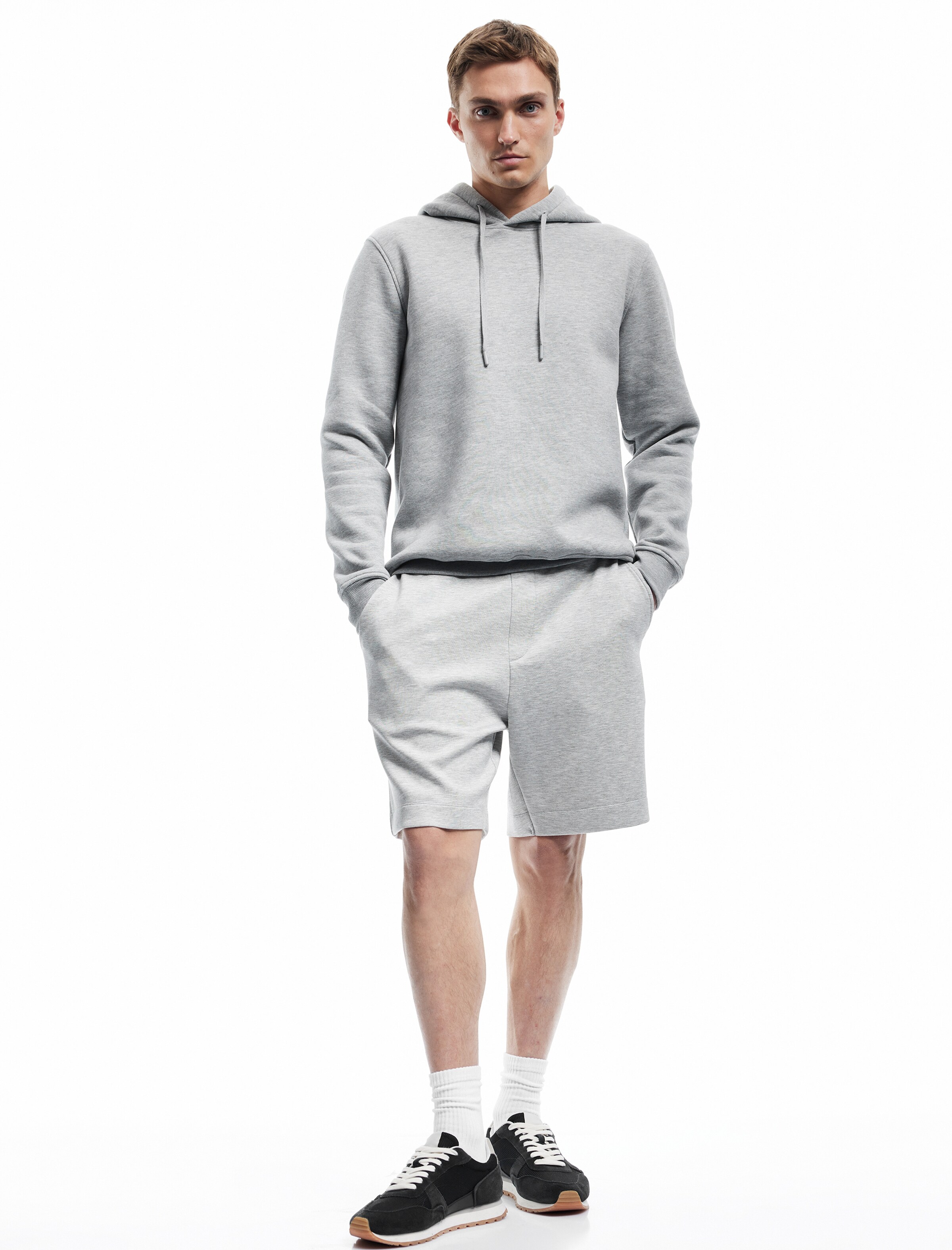 Koton Regular Trousers in Grey: front