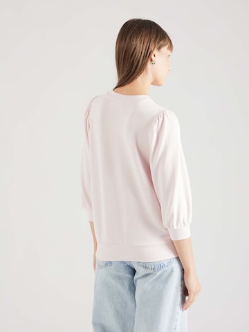 Sweat-shirt 'Tenny' SELECTED FEMME en rose