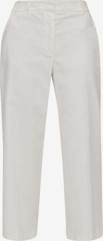 s.Oliver Boot cut Pleated Pants in White: front