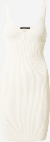 Gina Tricot Strikkekjole 'Soleil' i beige: forside