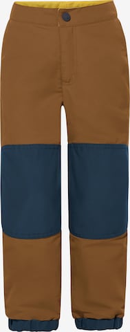 VAUDE Outdoor broek 'Caprea III' in Bruin: voorkant