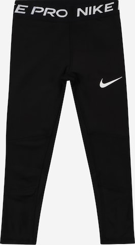 Nike SportswearSkinny Tajice - crna boja: prednji dio