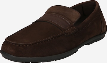 Mocassin Calvin Klein en marron : devant