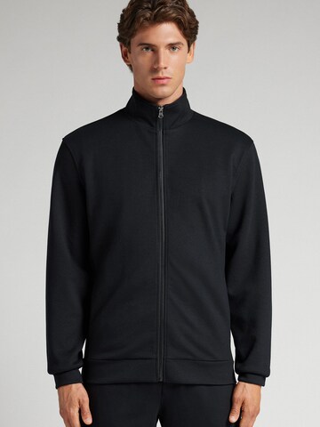 IUMAN Intimissimi Uomo Sweater in Black: front