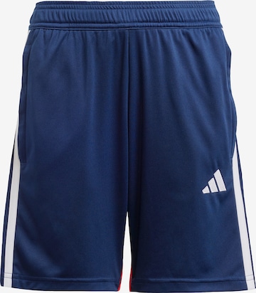 ADIDAS PERFORMANCE - Pantalón deportivo 'Tiro 25 Essentials' en azul: frente