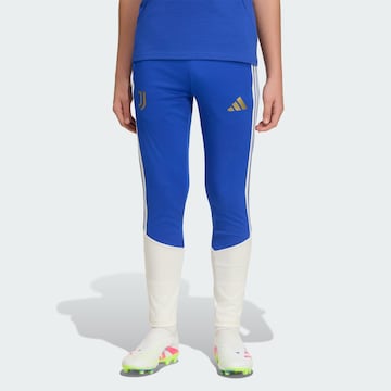 ADIDAS PERFORMANCE Slimfit Sporthose 'Juventus Turin 26/27 Tiro26 Competition' in Blau: Vorderseite