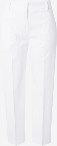 TOMMY HILFIGER Regular Панталон с ръб в бяло: отпред
