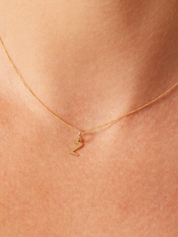 Lucardi Anhänger 'Klassisch' in Gold: Vorderseite