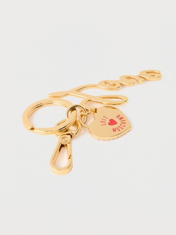 Love Moschino Nyckelring i guld