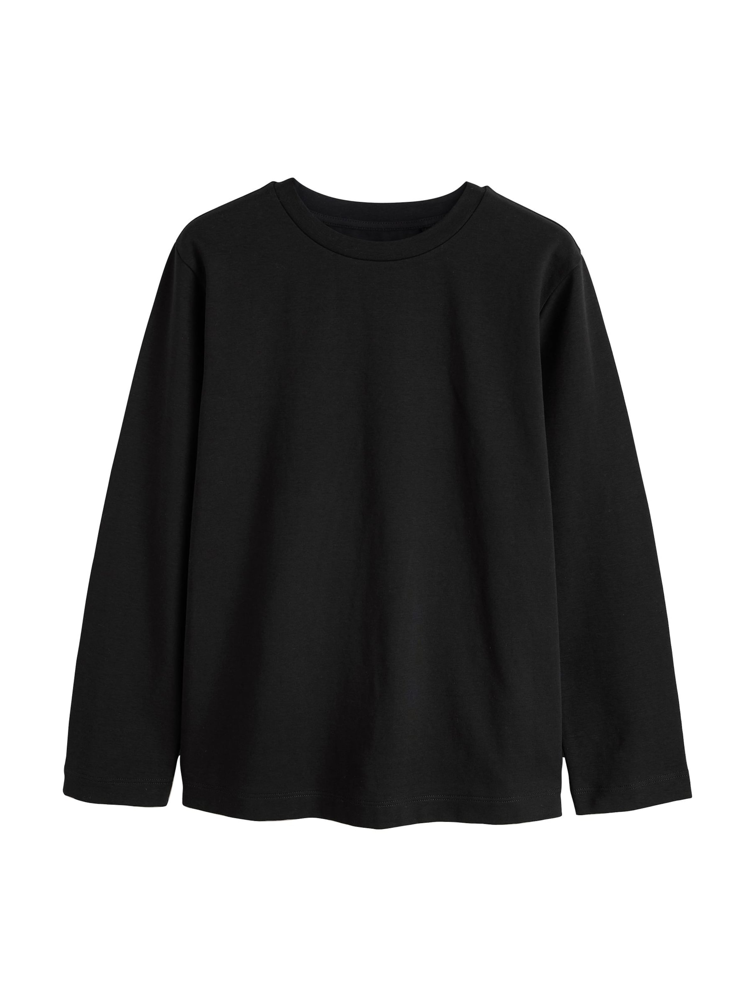 Next Shirt in Schwarz