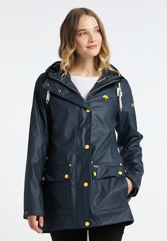 Schmuddelwedda Between-season jacket in Blue: front