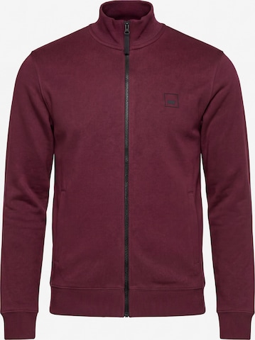 Carrera Jeans Sweatshirt 'Full Zip' in Rot: Vorderseite
