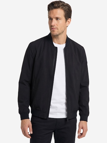 CASAMODA Between-Season Jacket 'Basic' in Black: front