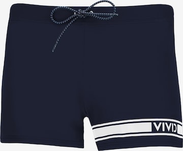 Pantaloncini da bagno di VIVID in blu: frontale