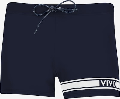 VIVID Kupaće gaće u tamno plava / bijela, Pregled proizvoda